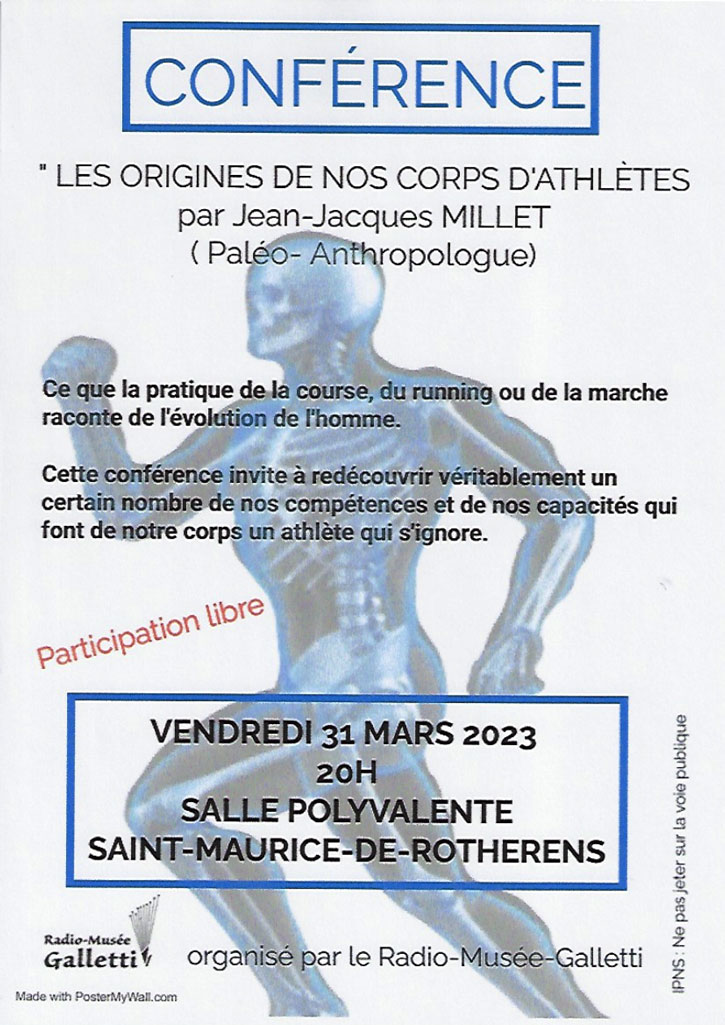 Affiche de l'événement du 31 mars 2023