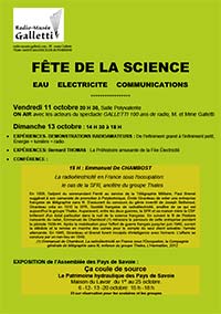 Fête de la science 2013