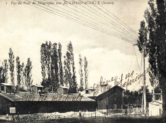 La station de TSF de Galletti en 1912